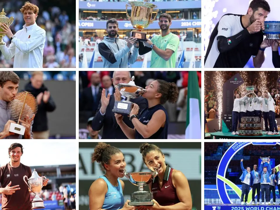 Italia padrona assoluta del tennis mondiale: ecco tutti i successi azzurri nel 2025