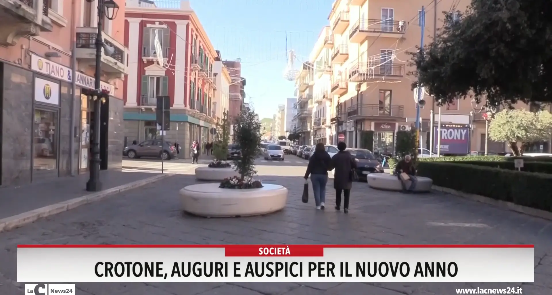 Crotone, auguri e auspici per il nuovo anno