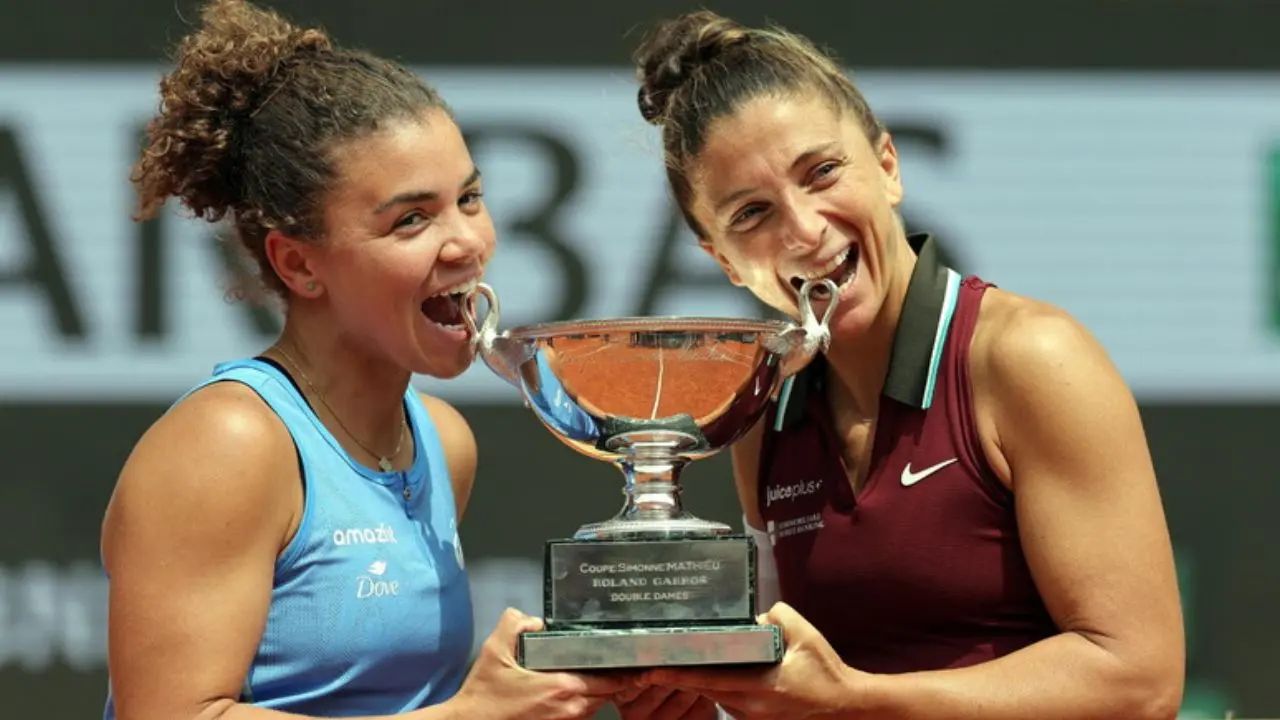 Sara Errani e Jasmine Paolini vincono il Roland Garros