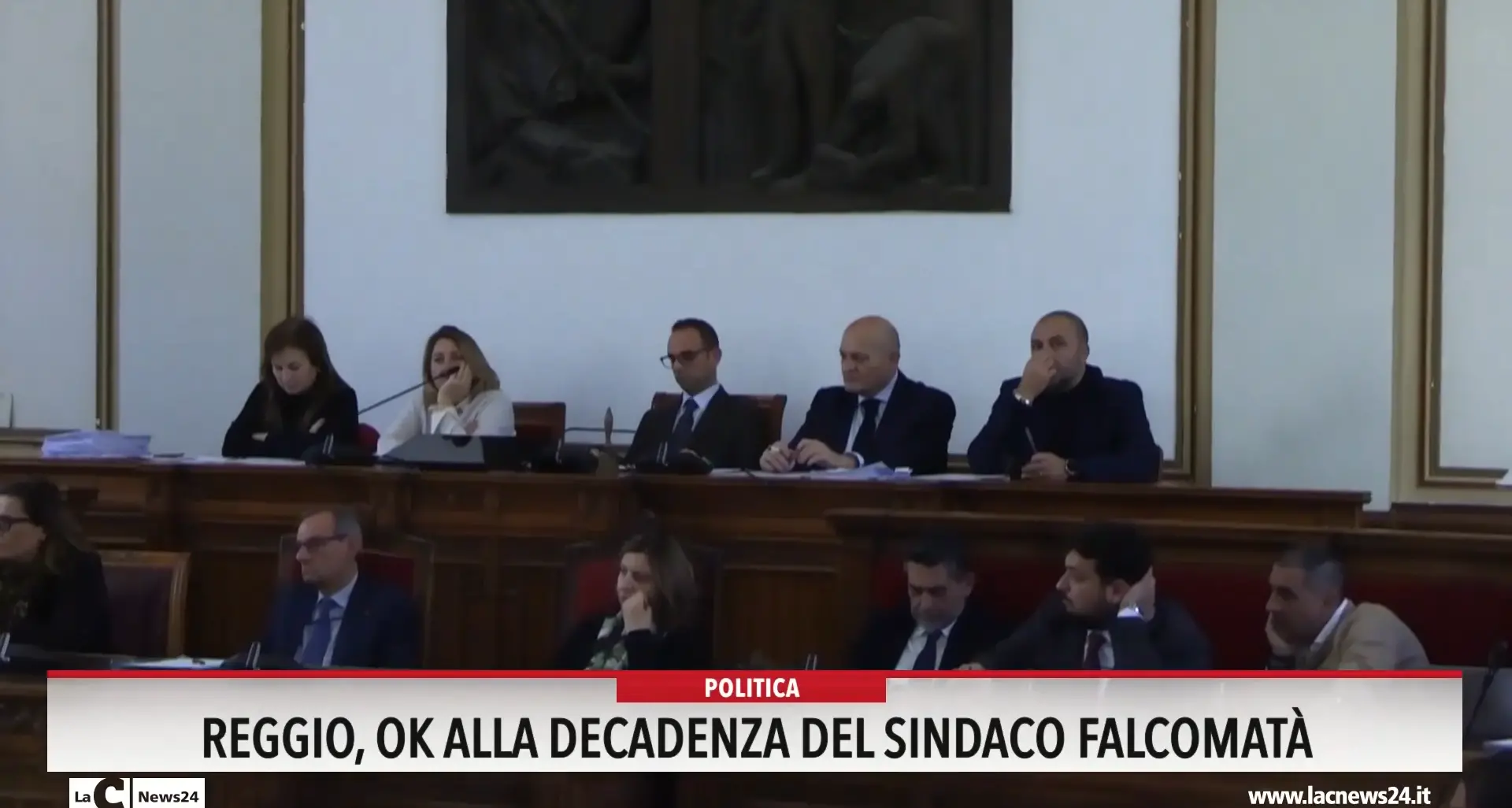 Reggio, ok alla decadenza del sindaco Falcomatà