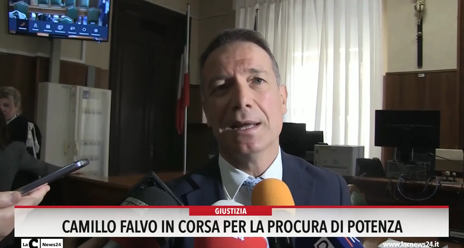 Camillo Falvo in in corsa per la Procura di Potenza