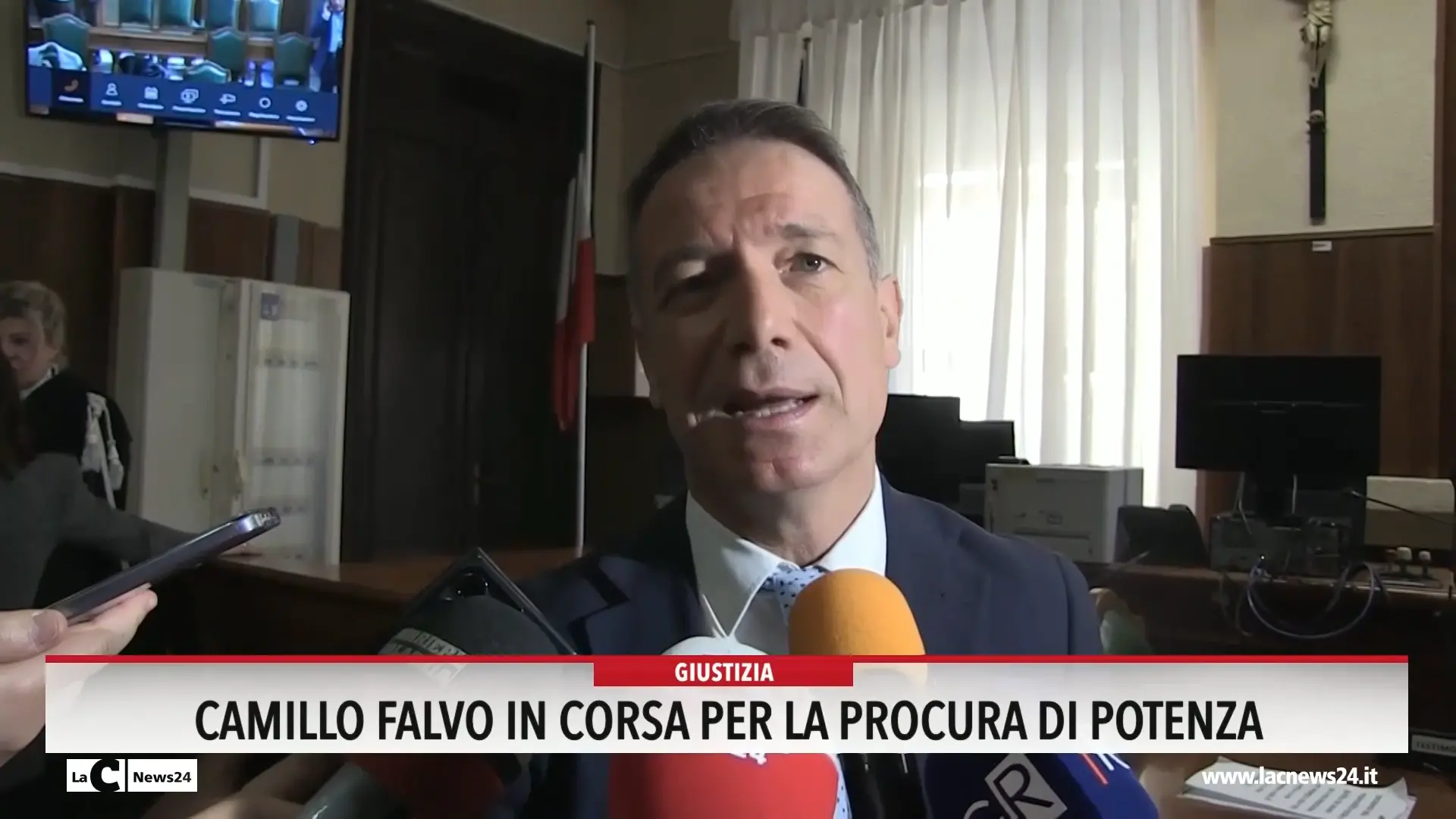 Camillo Falvo in in corsa per la Procura di Potenza