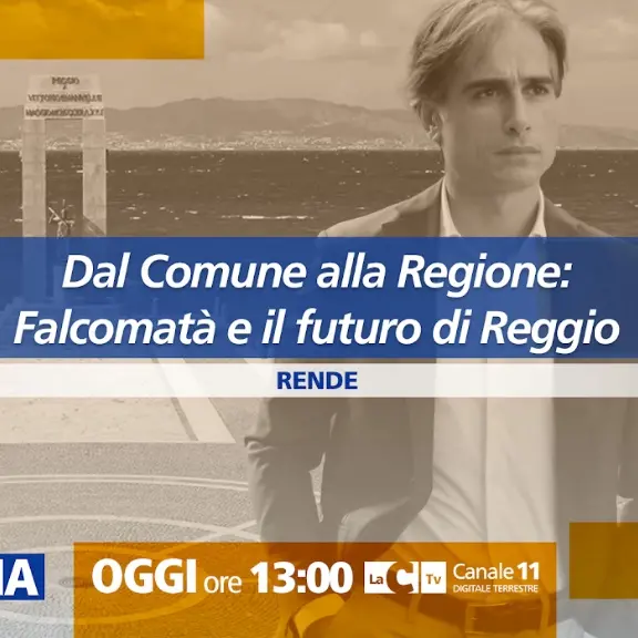 Dal Comune alla Regione, Falcomatà e il futuro di Reggio Calabria: focus a Dentro la Notizia\n