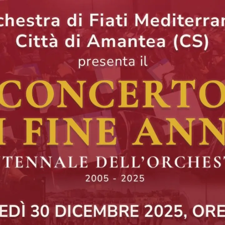 Amantea, il respiro dell’Europa in vent’anni di note: l’Orchestra di Fiati Mediterranea celebra il suo storico Ventennale\n