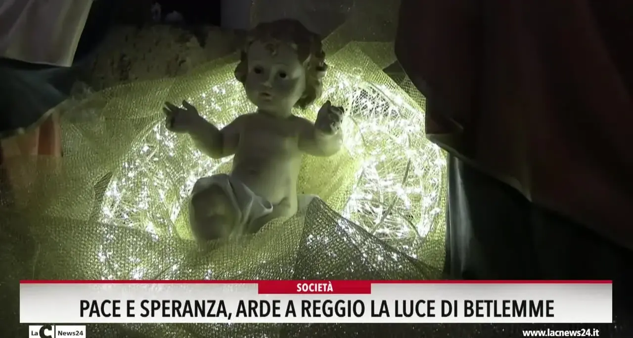 Pace e Speranza arde a Eggio la luce di Betlemme