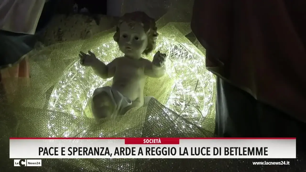 Pace e Speranza arde a Eggio la luce di Betlemme