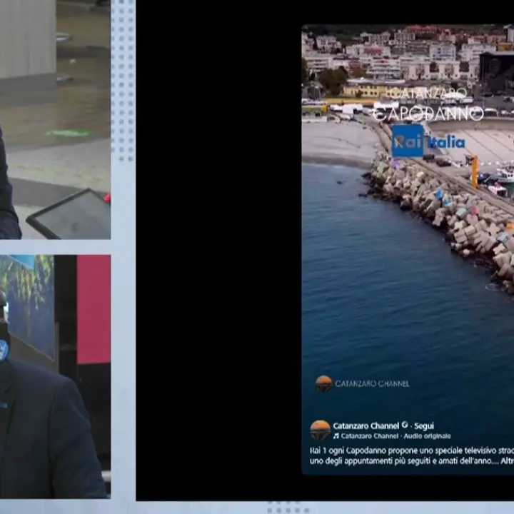 Capodanno Rai, Catanzaro indossa l’abito da sera e Fiorita pensa già al futuro tra nuovo porto di Lido e metropolitana\n