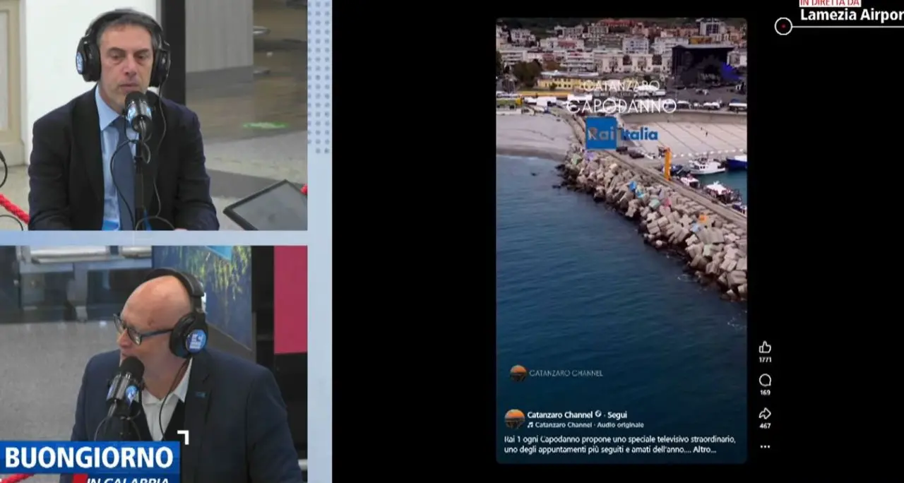 Capodanno Rai, Catanzaro indossa l’abito da sera e Fiorita pensa già al futuro tra nuovo porto di Lido e metropolitana\n