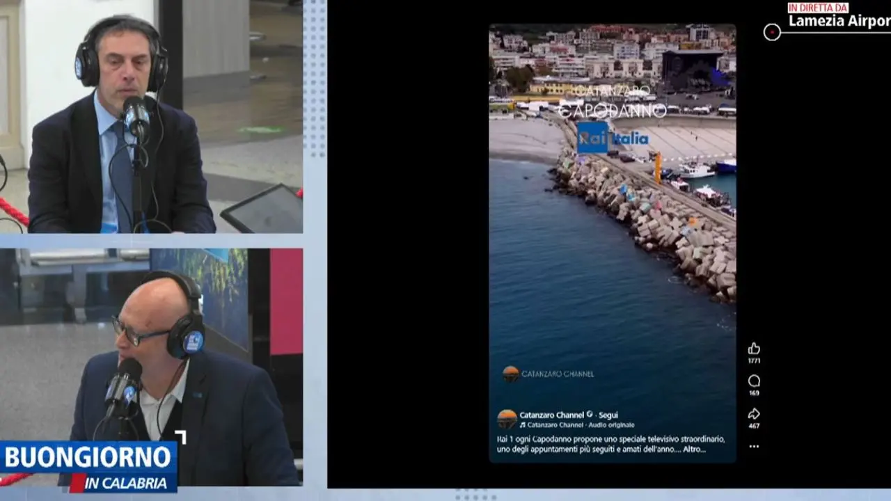 Capodanno Rai, Catanzaro indossa l’abito da sera e Fiorita pensa già al futuro tra nuovo porto di Lido e metropolitana\n