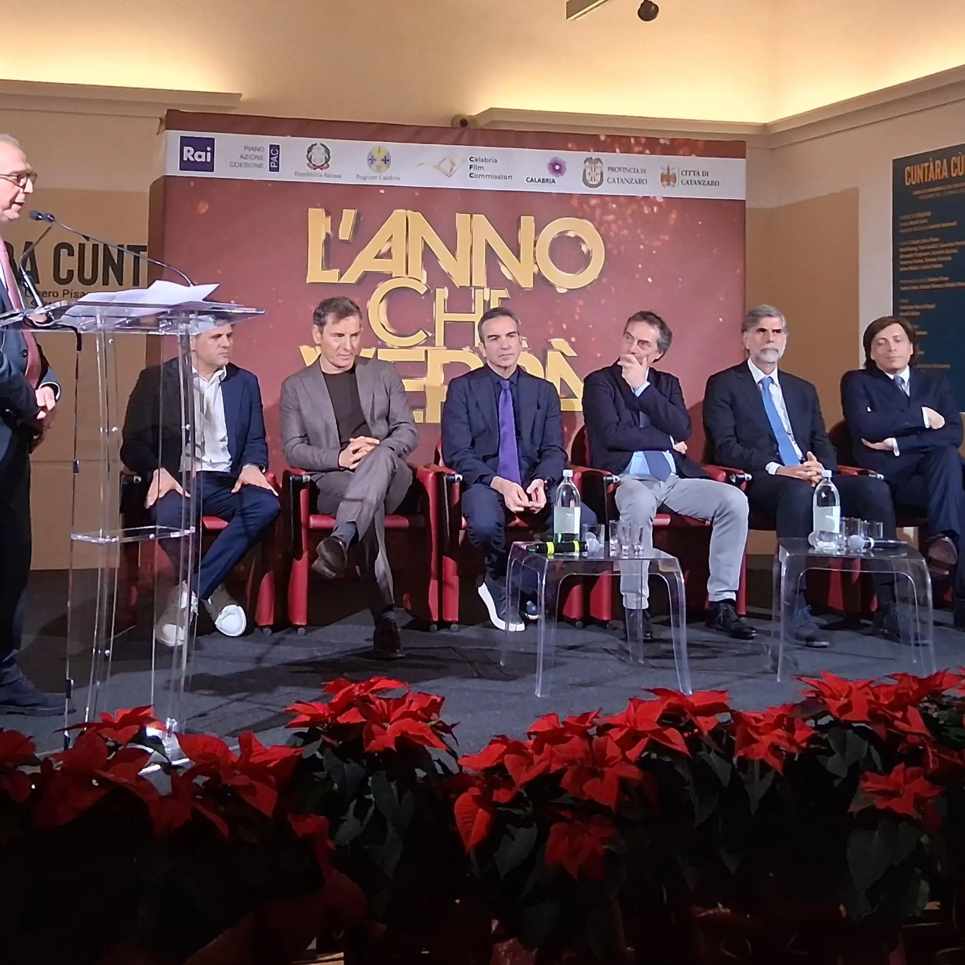 Catanzaro si accende per \"L'anno che verrà\": presentato il Capodanno Rai. Occhiuto: «Calabria protagonista nel mondo»\n