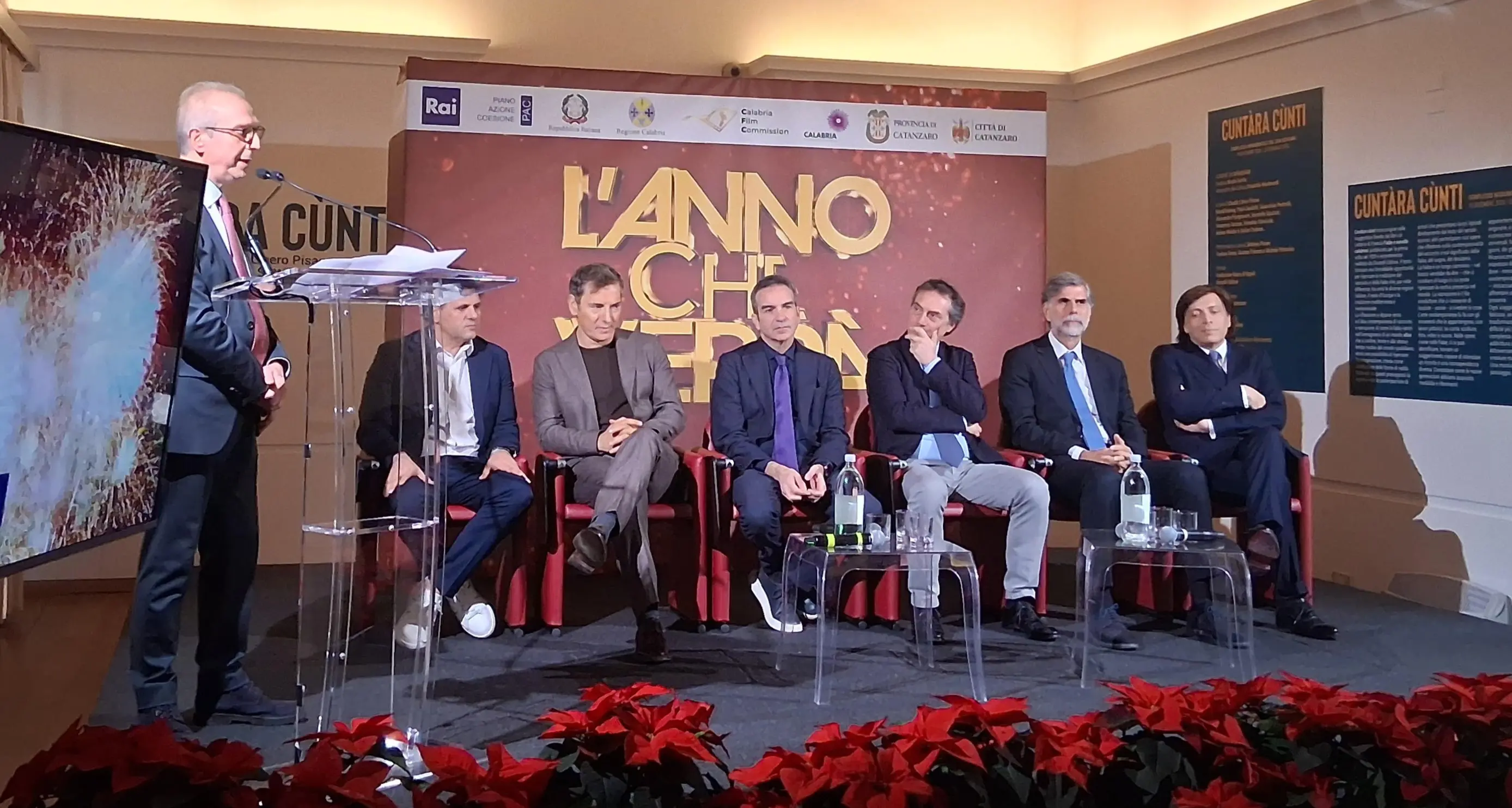 Catanzaro si accende per \"L'anno che verrà\": presentato il Capodanno Rai. Occhiuto: «Calabria protagonista nel mondo»\n