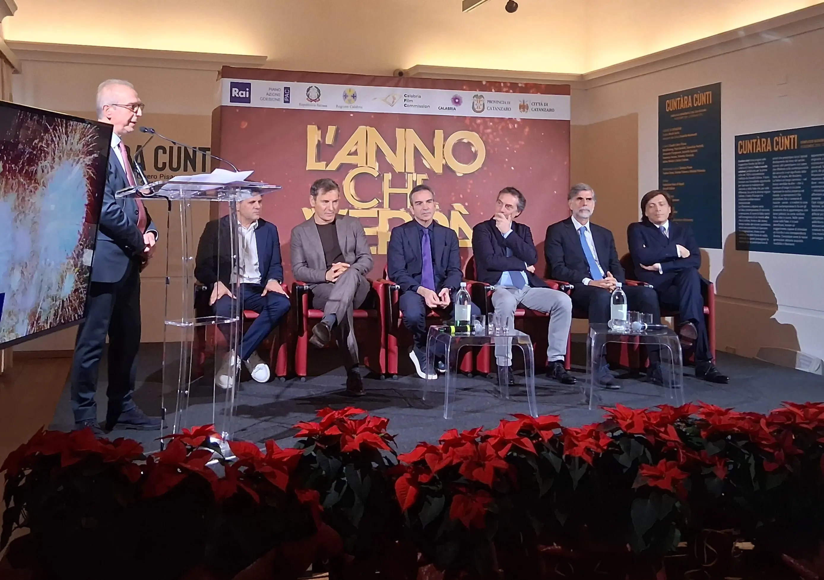 Catanzaro si accende per \"L'anno che verrà\": presentato il Capodanno Rai. Occhiuto: «Calabria protagonista nel mondo»\n