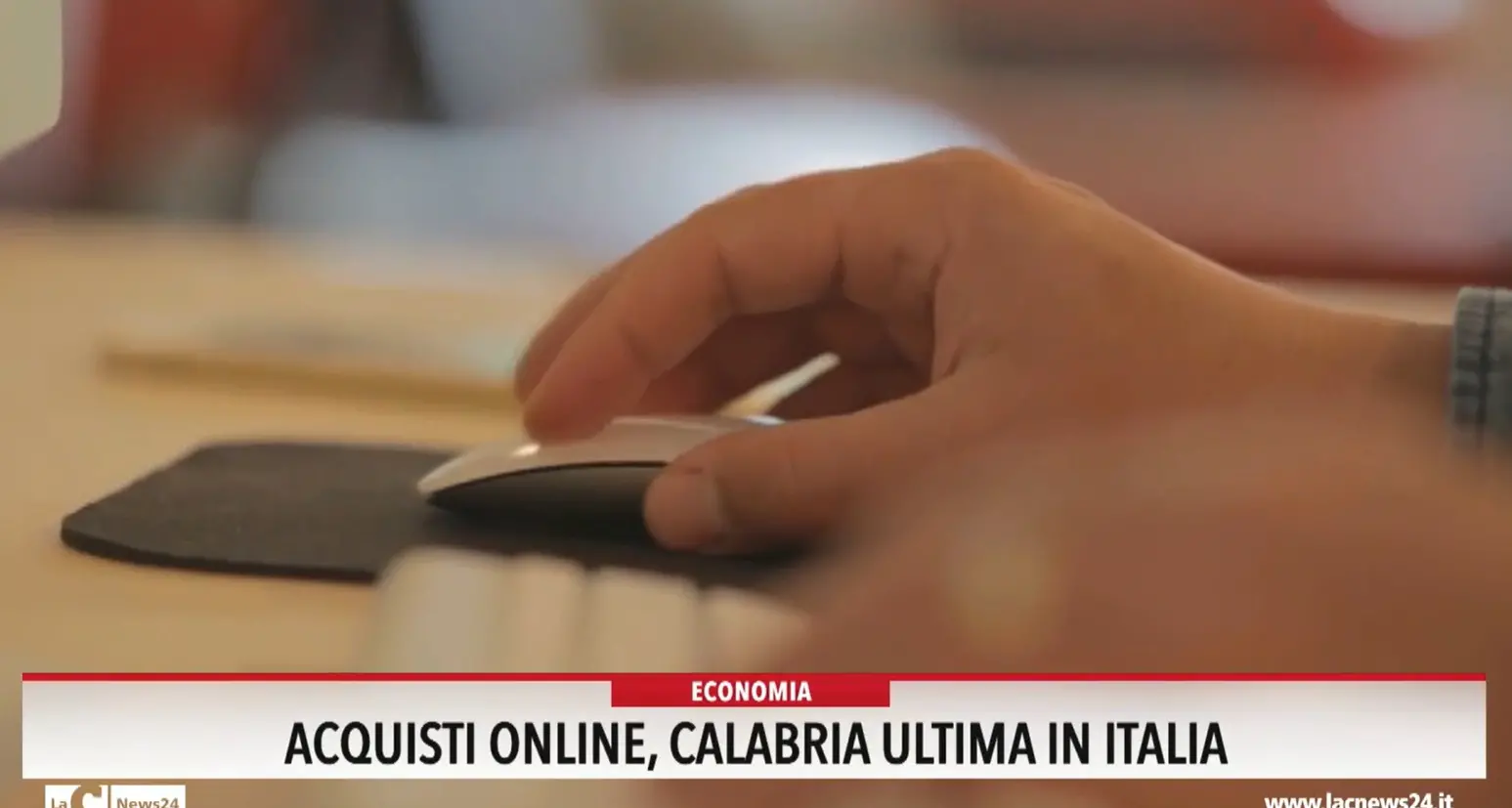 Acquisti on-line, Calabria ultima in Italia
