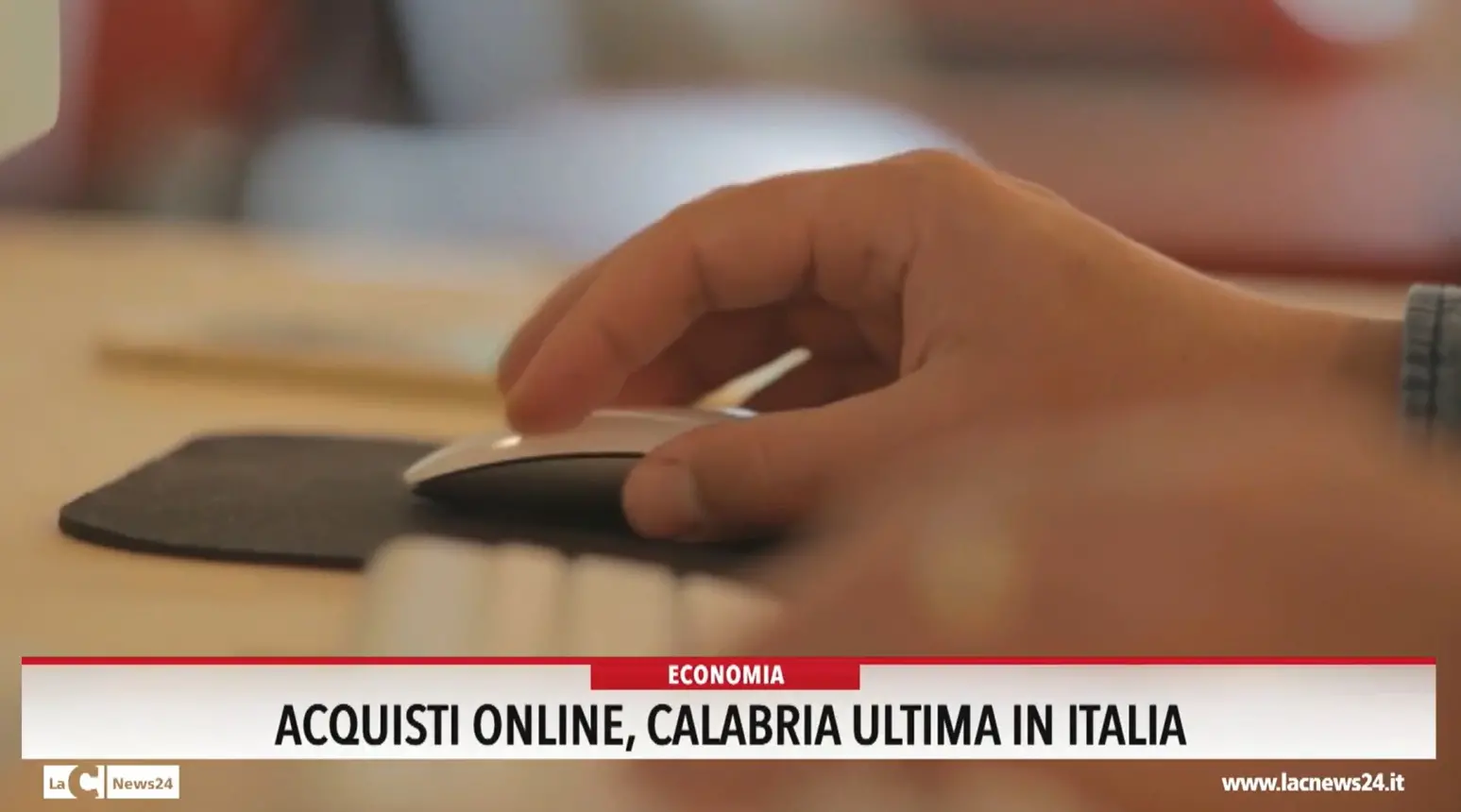 Acquisti on-line, Calabria ultima in Italia
