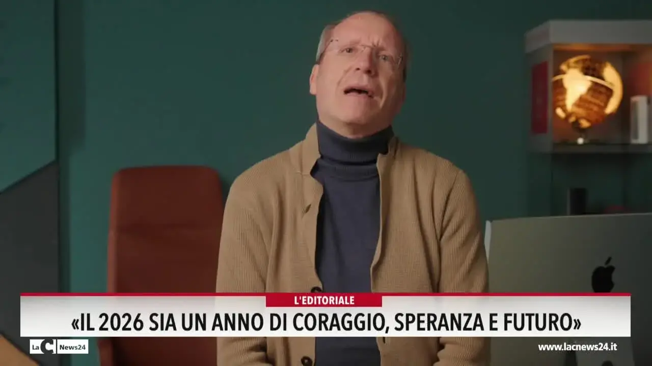 Il 2026 sia un anno di coraggio speranza e futuro