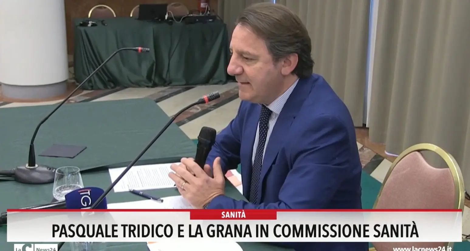 Pasquale Tridico e la grana in commissione sanità