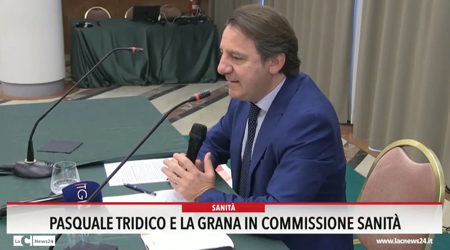 Pasquale Tridico e la grana in commissione sanità