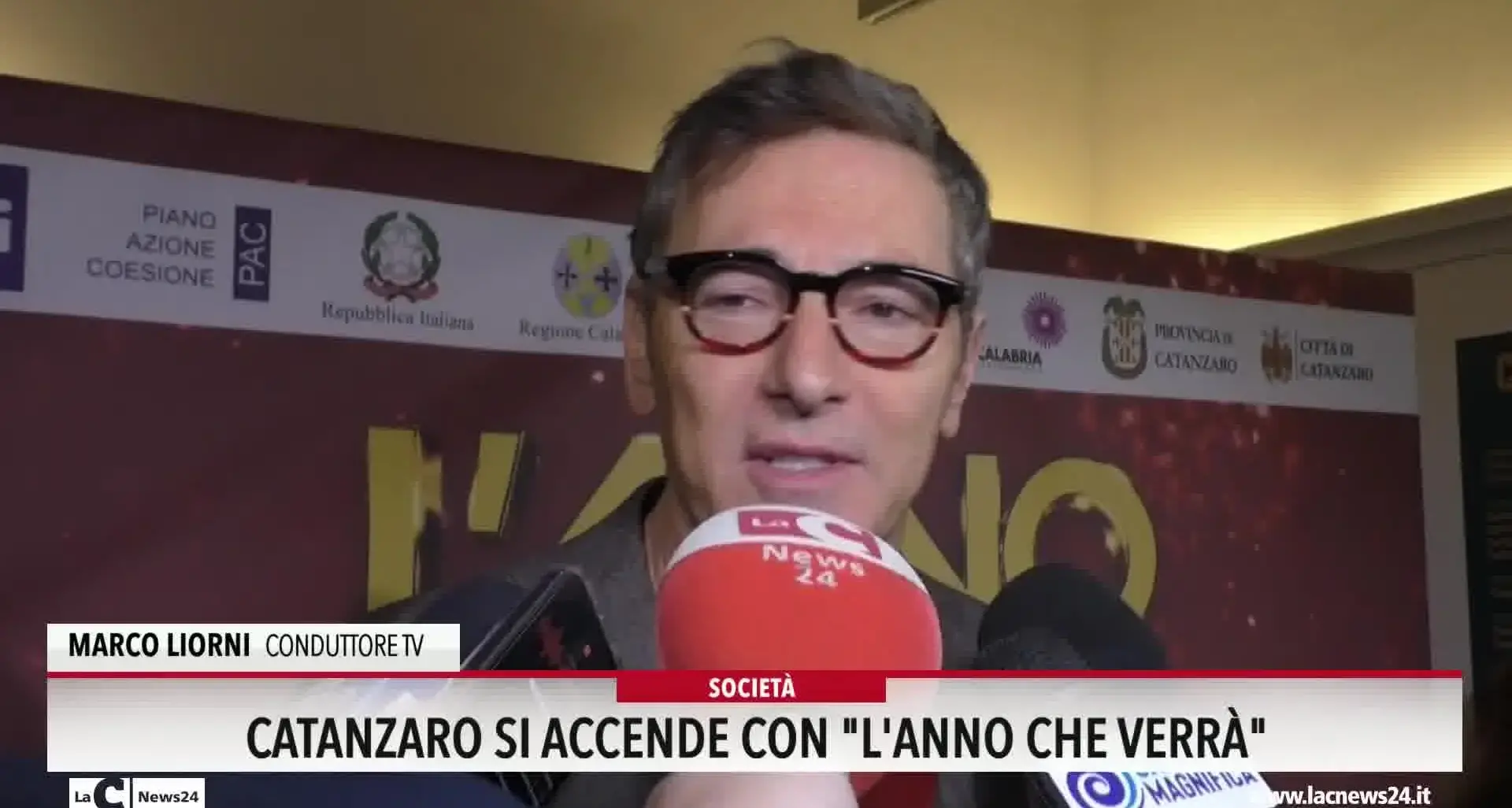 Catanzaro si accende con L'anno che verrà