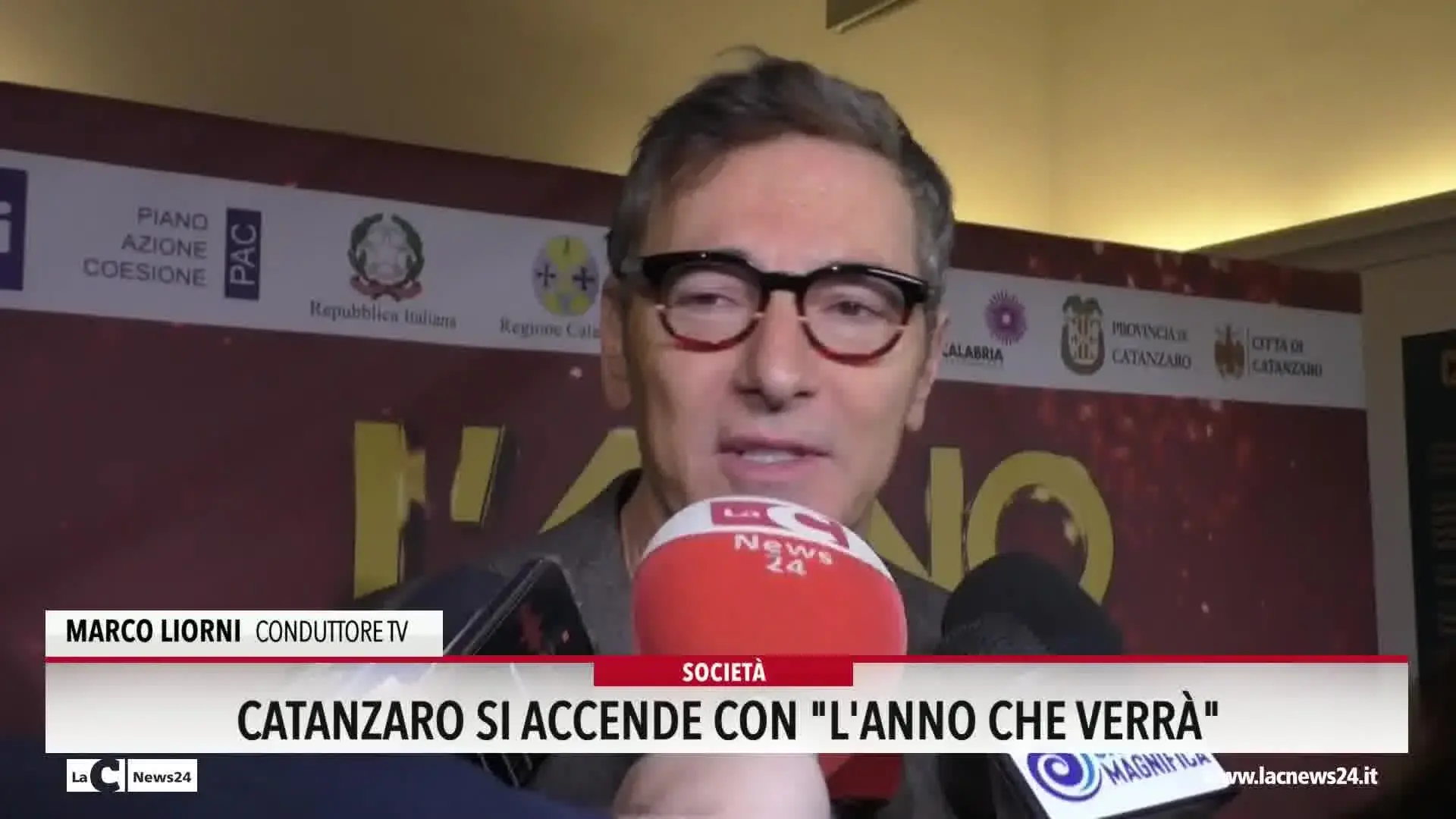 Catanzaro si accende con L'anno che verrà