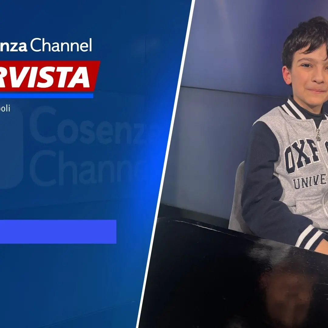 Carlo Fortino, 10 anni e una voce che incanta: «Il mio sogno è diventare cantante»\n