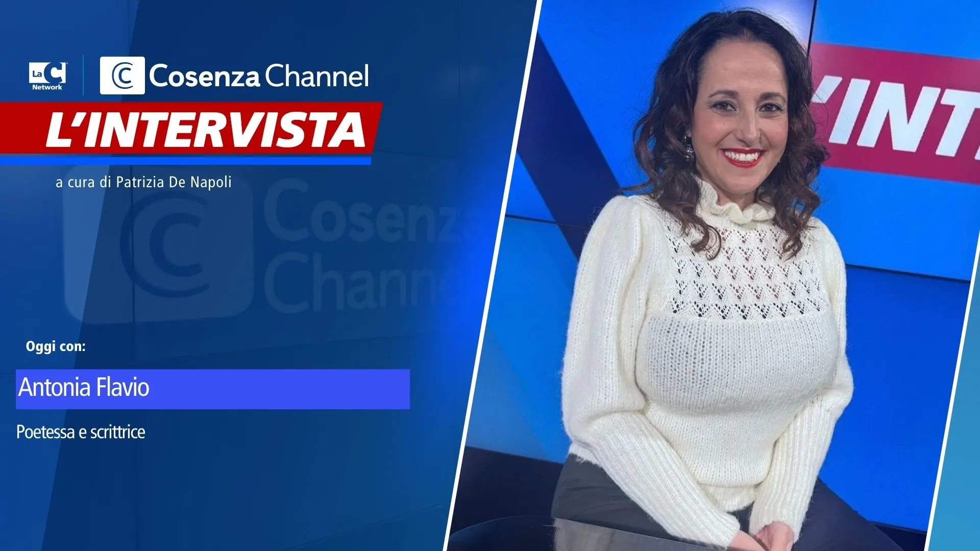 Antonia Flavio: «Scrivo per non sparire, la poesia mi ha salvata» | VIDEO\n