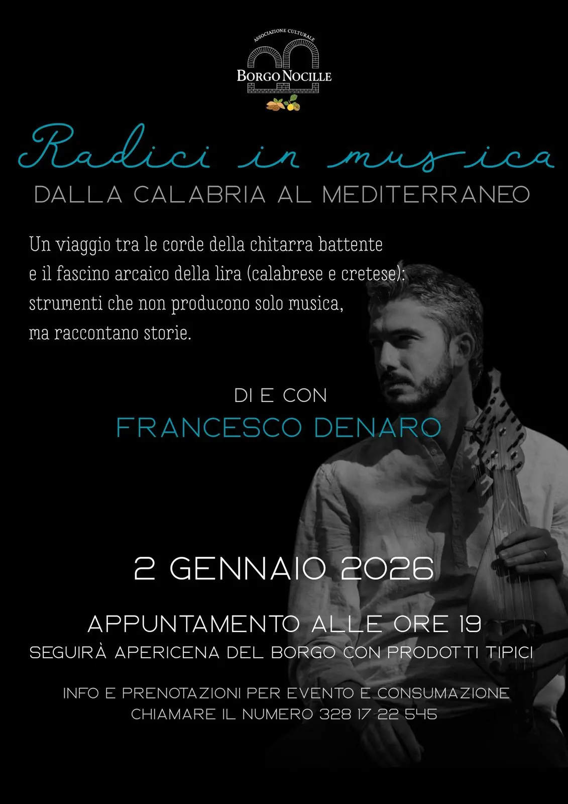 Radici che suonano: Borgo Nocille inaugura l’anno in musica\n