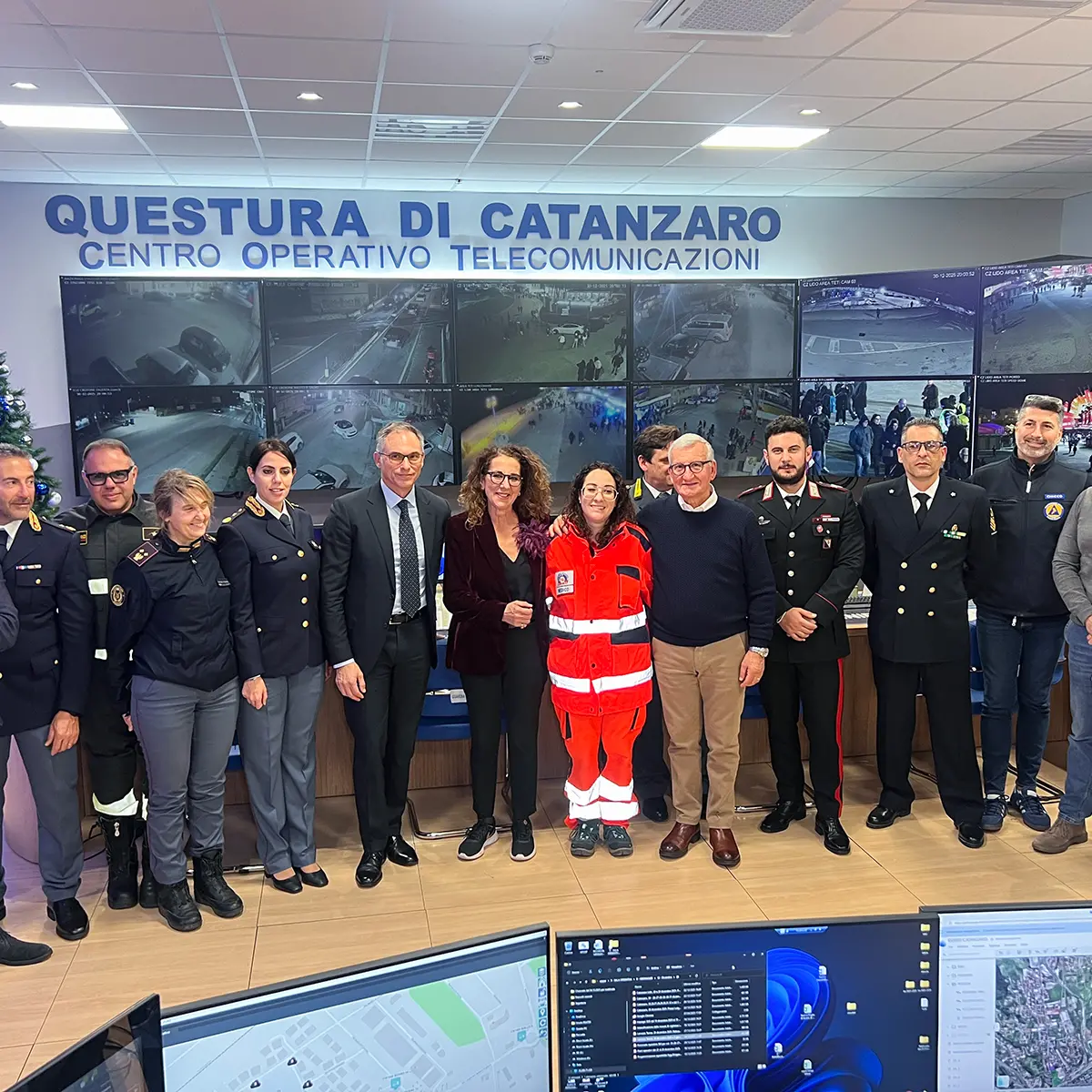 Capodanno Rai a Catanzaro, sopralluogo nella sala operativa della Questura\u00A0\n