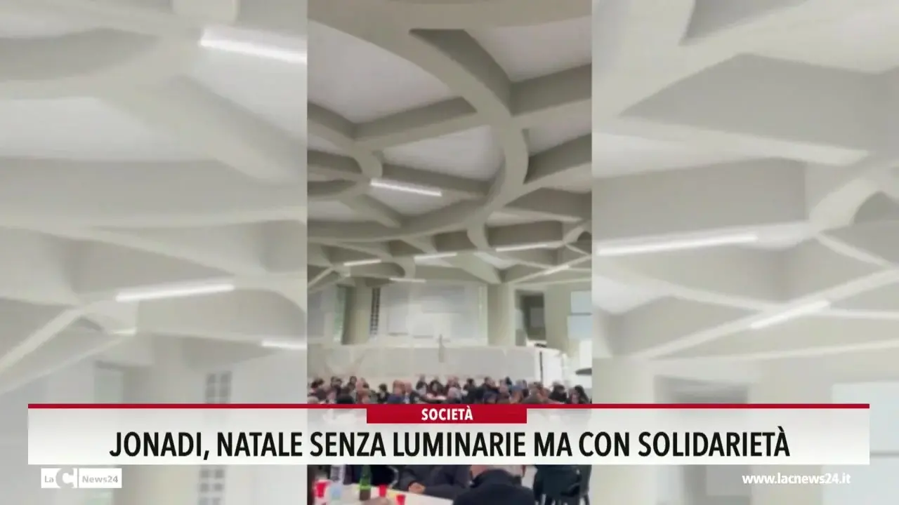 A Jonadi Natale senza luminarie ma con tanta solidarietà