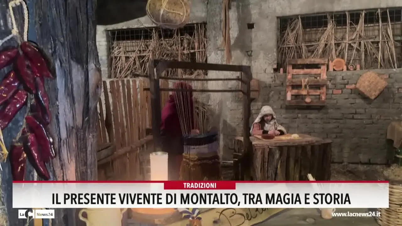 Il presepe vivente di Montalto tra magia e storia