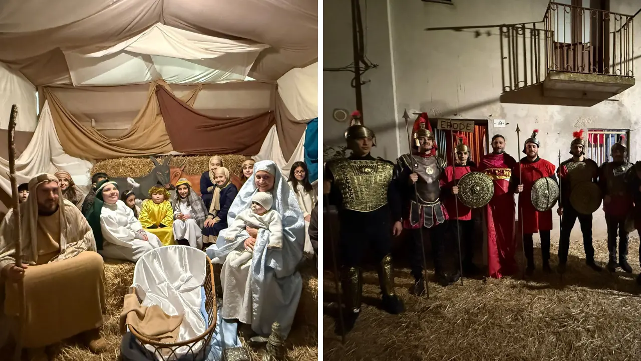 Ricadi, la nona edizione del Presepe vivente conferma il fascino di questo evento vibonese: 1500 visitatori\n