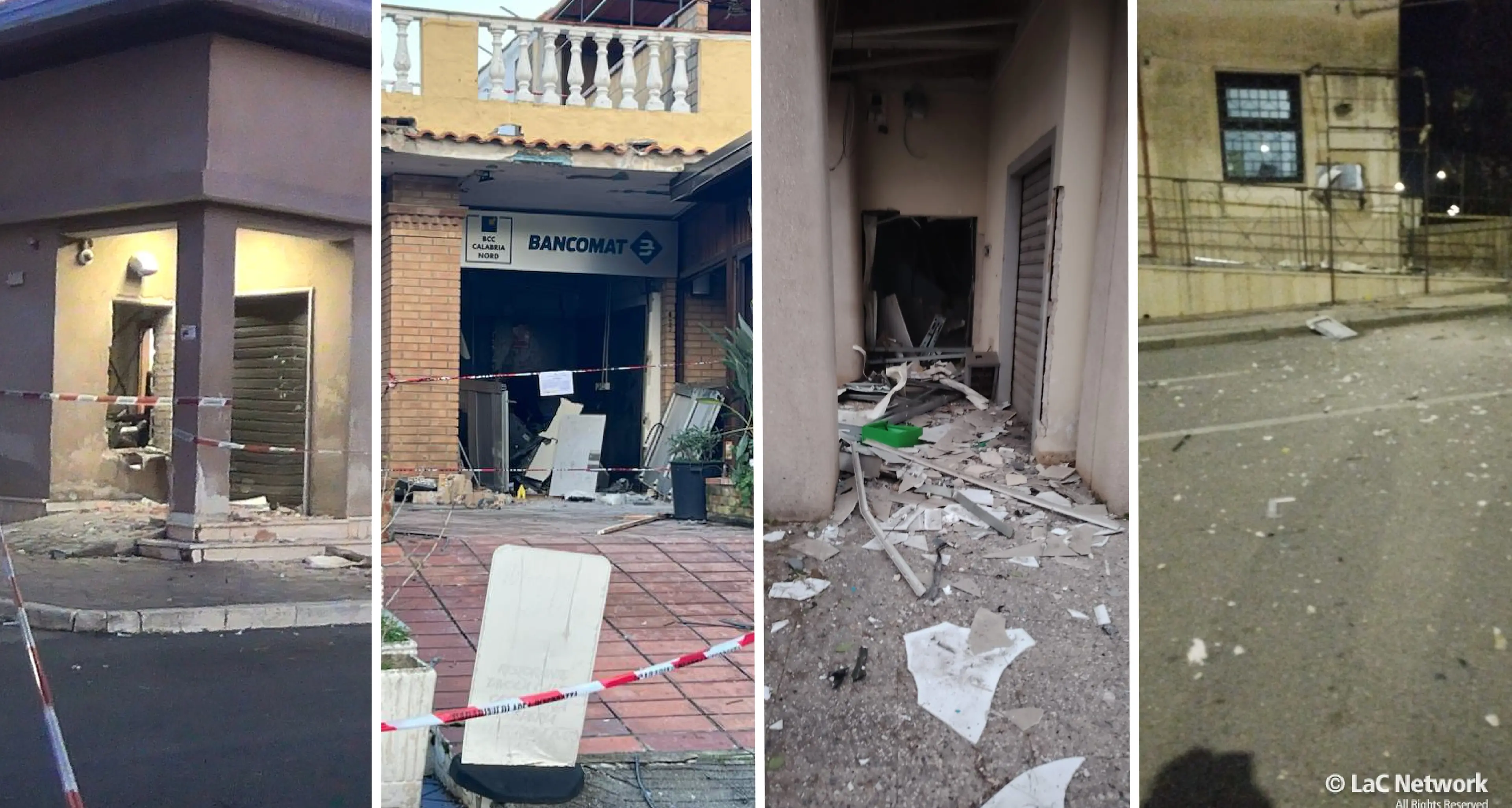 Escalation criminale nel Cosentino, in meno di dieci giorni quattro assalti con esplosivo a poste e bancomat: è emergenza\u00A0\n