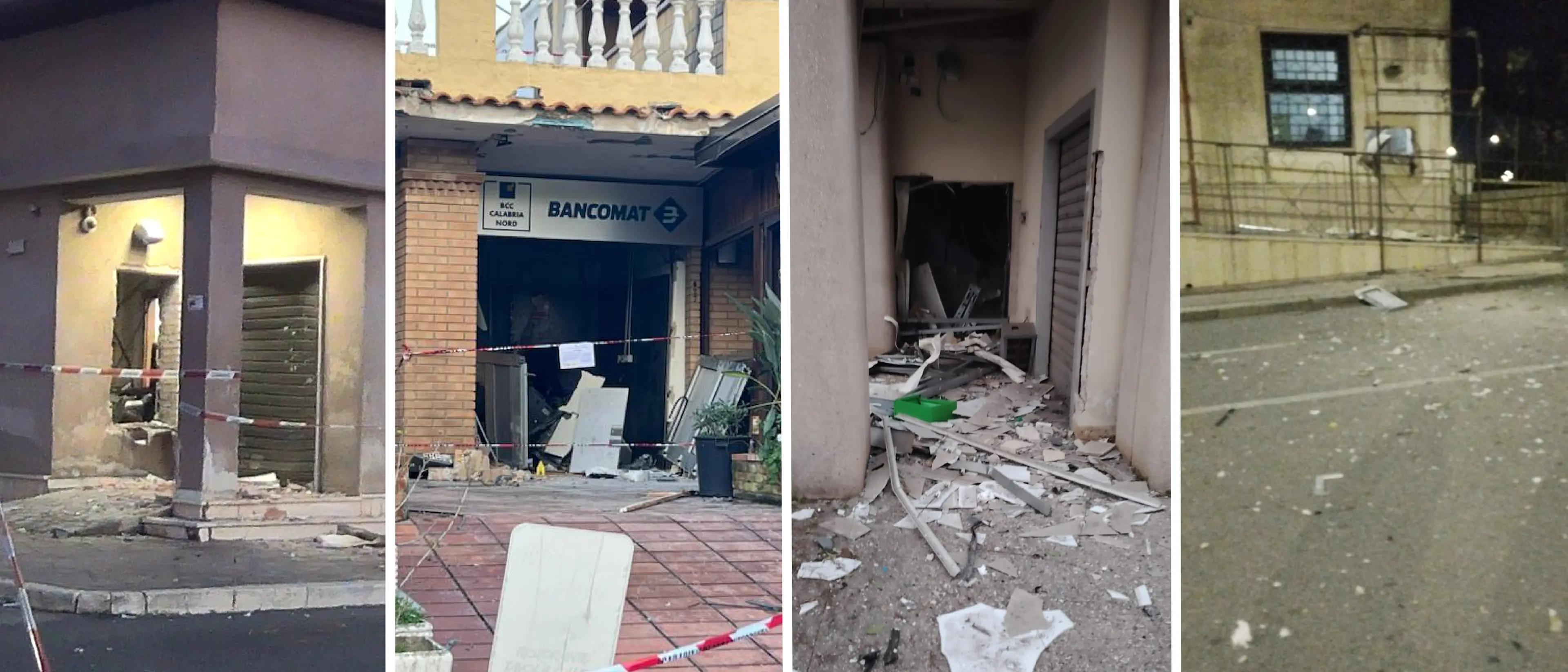 Escalation criminale nel Cosentino, in meno di dieci giorni quattro assalti con esplosivo a poste e bancomat: è emergenza\u00A0\n