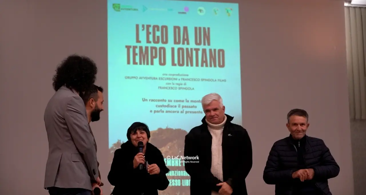 “L’Eco da un tempo lontano”, proiettato\u00A0il documentario che racconta il legame tra l’uomo e la montagna\n