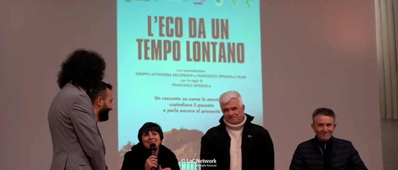 “L’Eco da un tempo lontano”, proiettato\u00A0il documentario che racconta il legame tra l’uomo e la montagna\n