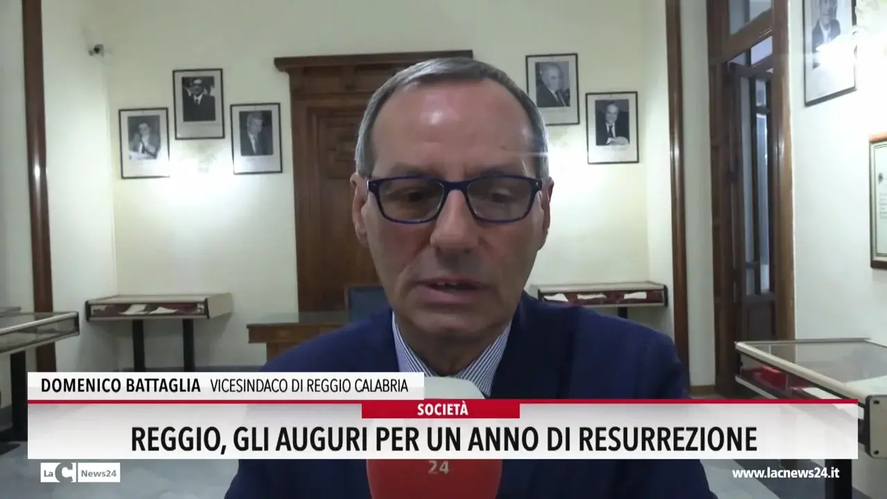 Reggio, gli auguri per un anno di Resurrezione