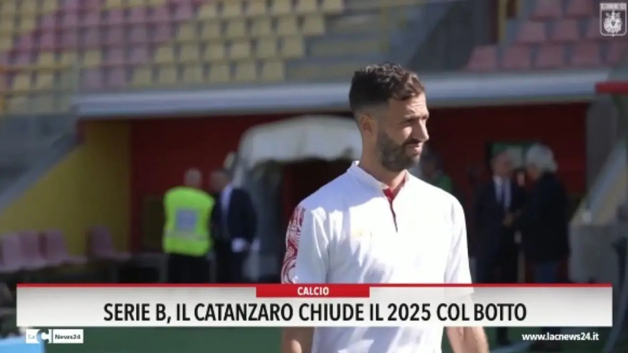 Serie B,  il Catanzaro chiude il 2025 col botto