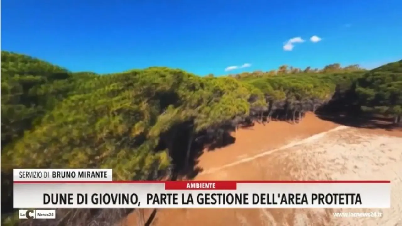 Dune di Giovino, parte la gestione dell'area protetta
