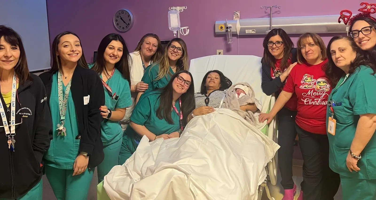 Cosenza, é Mariateresa Chiappetta la prima nata del 2026\n