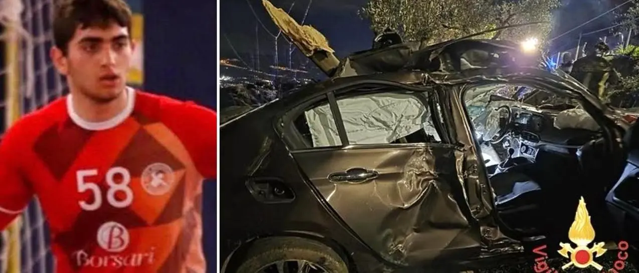 Incidente a Platania, muore a 16 anni il giocatore di pallamano Saverio Foti della Rapid Nonantola\n