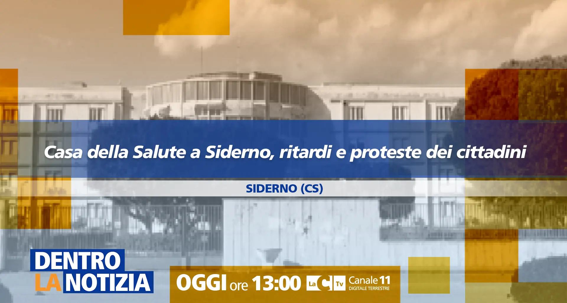 Siderno, la Casa della Salute tra ritardi e proteste dei cittadini: focus oggi a Dentro la notizia\n