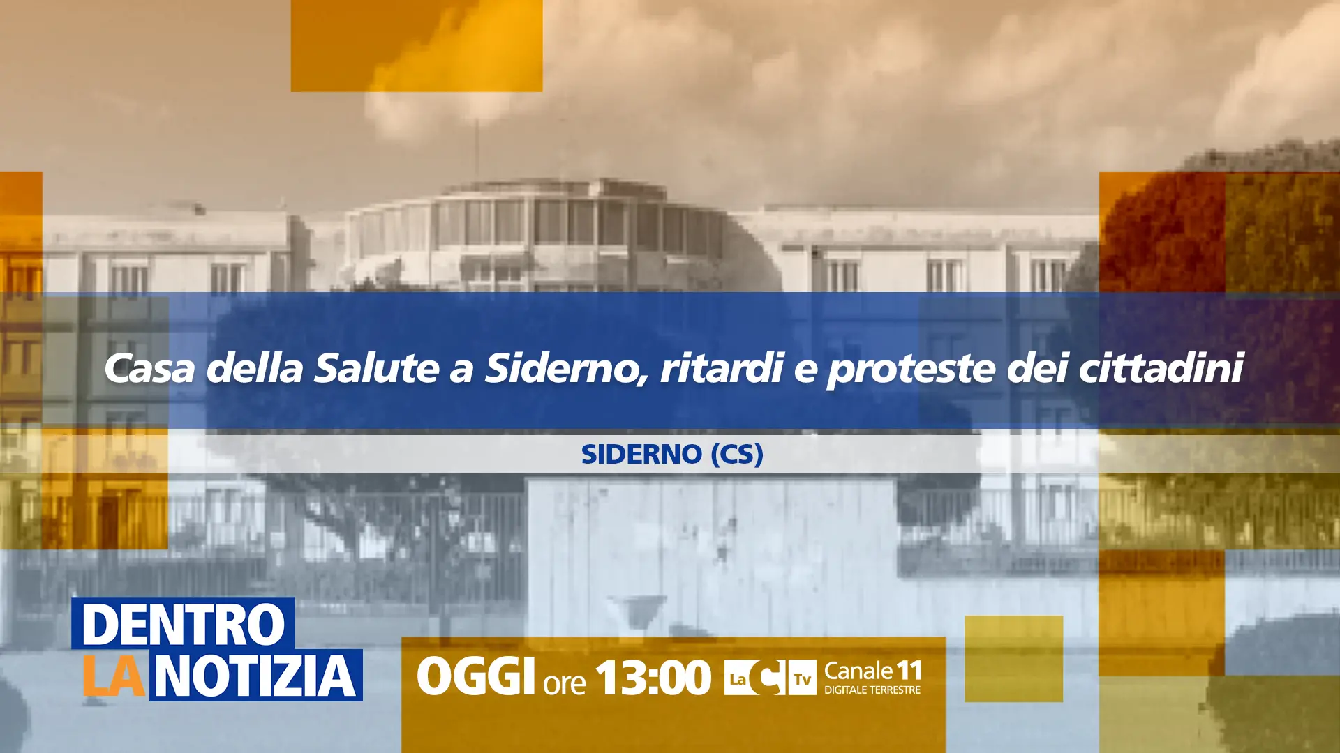 Siderno, la Casa della Salute tra ritardi e proteste dei cittadini: focus oggi a Dentro la notizia\n
