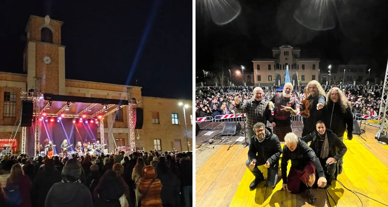 «Divisivi? Siamo solo antifascisti», il concerto dei Modena City Ramblers accende il capodanno di Vibo