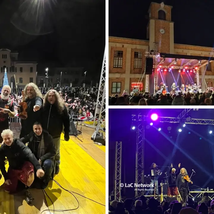 Il concerto dei Modena City Ramblers “scalda” il capodanno di Vibo: «Dicono che siamo divisivi, ma siamo solo antifascisti»\n