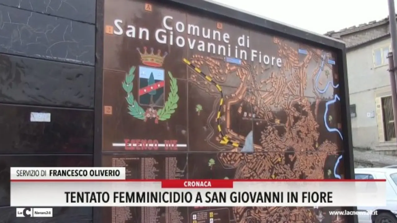 Tentato femminicidio a San Giovanni in Fiore