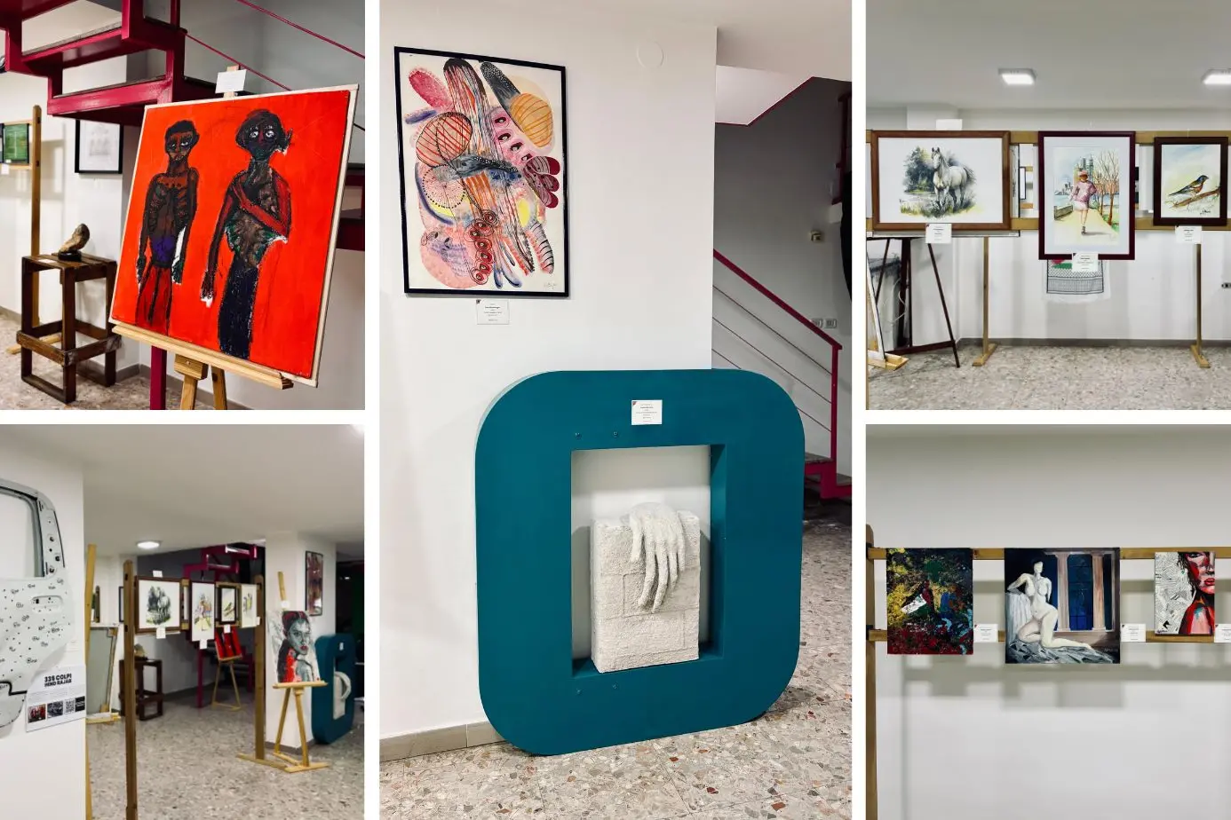 Tutto pronto per l'inaugurazione della mostra solidale \"Artisti per Gaza San Giovanni in Fiore\"\n