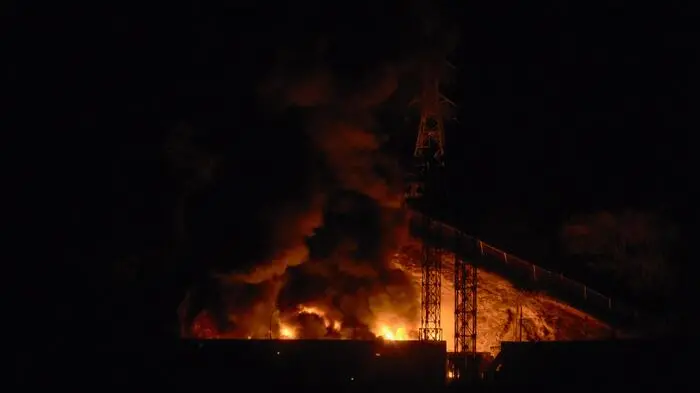 <p>Esplosioni a Caracas (foto Ansa)</p>\\n , AFP