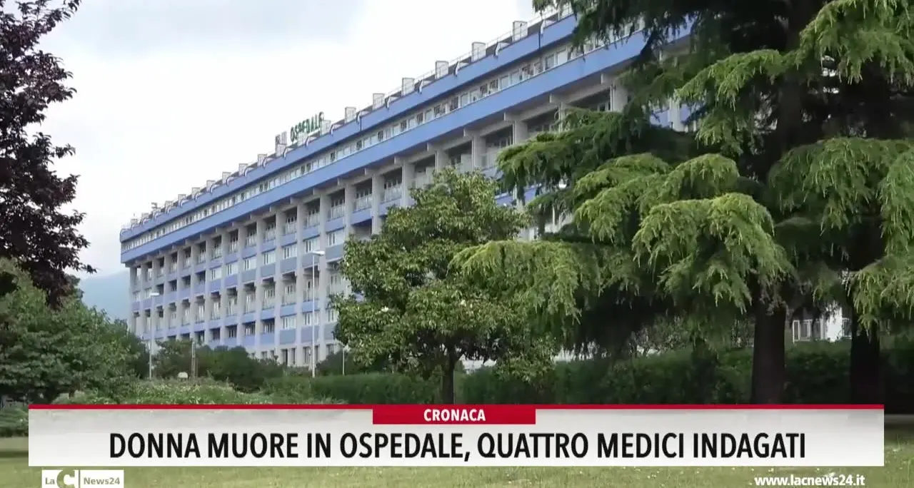 Donna muore in ospedale: quattro medici indagati