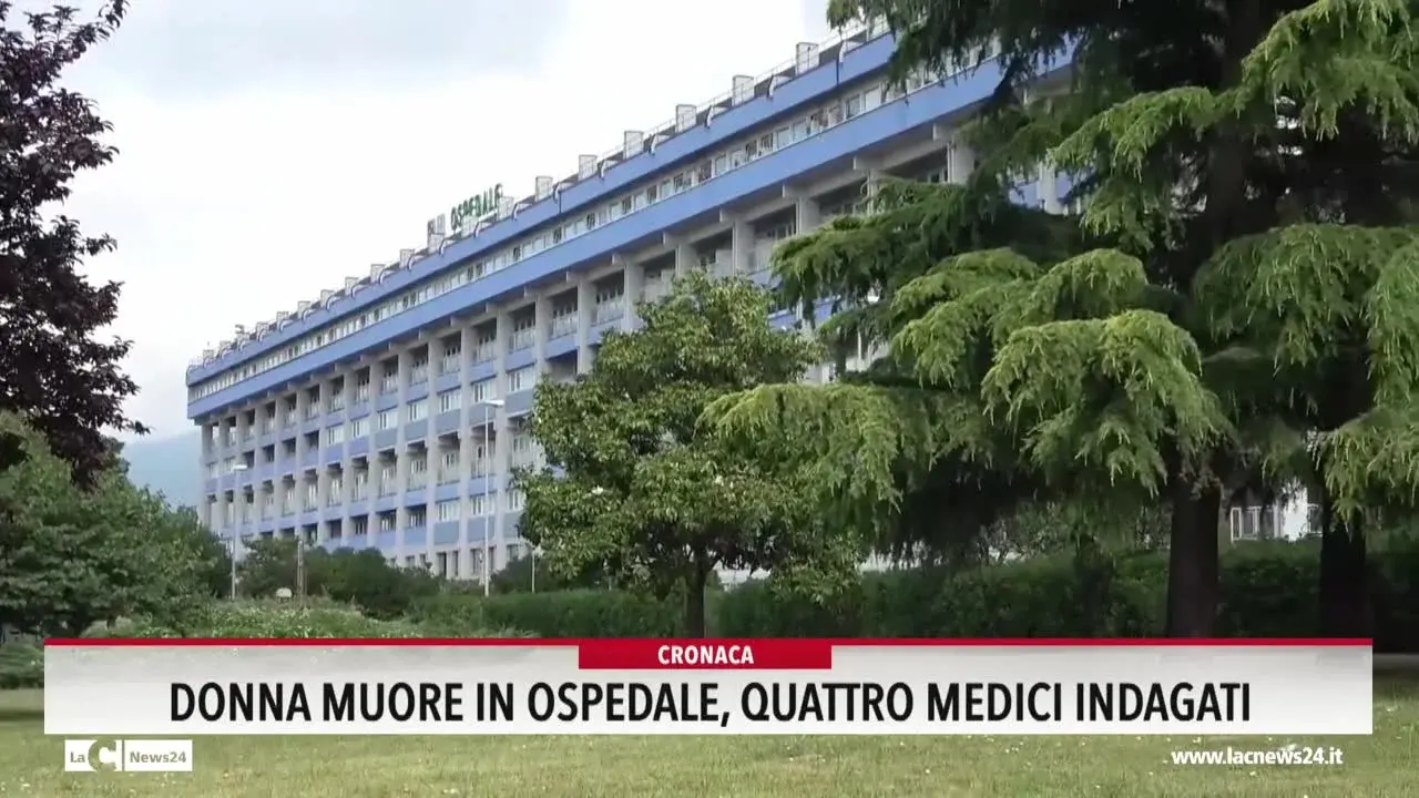Donna muore in ospedale: quattro medici indagati