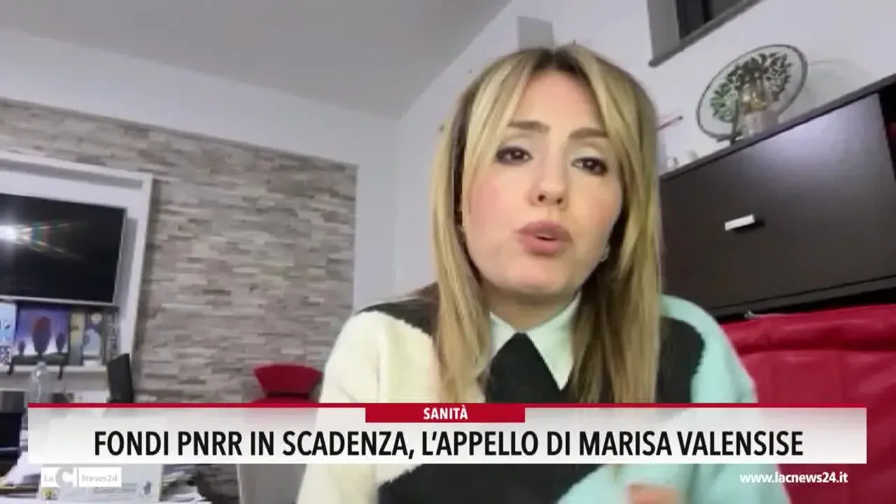 Fondi Pnrr in scadenza, l'appello di Marisa Valsenise