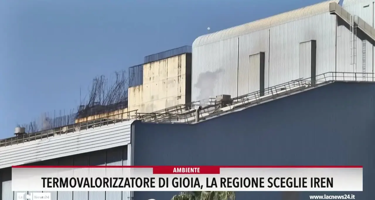 Termovalorizzatore di Gioia, la regione sceglie Iren